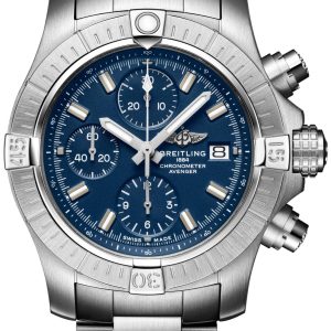 Breitling Herrklocka A13385101C1A1 Avenger Chronograph 43 Blå/Stål