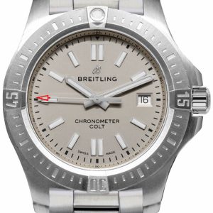 Breitling Herrklocka A17313101G1A1 Colt Automatic Silverfärgad/Stål