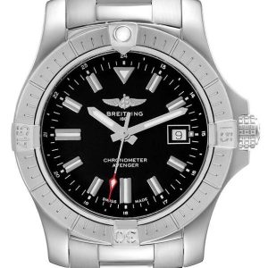 Breitling Herrklocka A17318101B1A1 Avenger Automatic 43 Svart/Stål