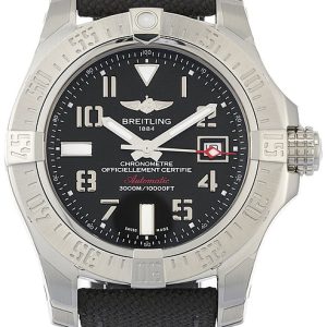 Breitling Herrklocka A17331101B1W1 Avenger Ii Seawolf Svart/Gummi