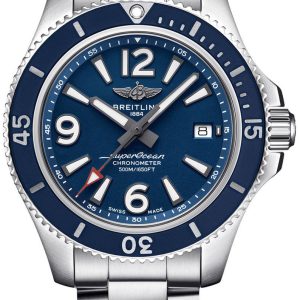 Breitling Herrklocka A17366D81C1A1 Superocean Ii 42 Blå/Stål Ø42 mm