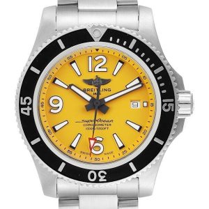 Breitling Herrklocka A17367021I1A1 Superocean 44 Gul/Stål Ø44 mm