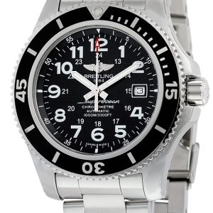 Breitling Herrklocka A17392D7-BD68-162A Superocean II 44 Svart/Stål