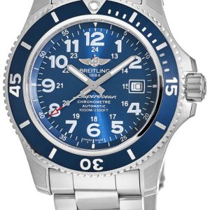 Breitling Herrklocka A17392D81C1A1 Superocean Ii 44 Blå/Stål Ø44 mm