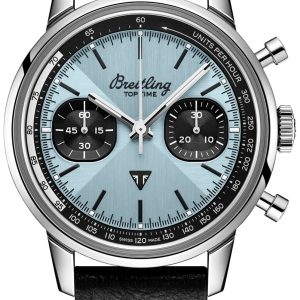 Breitling Herrklocka A23311121C1X1 Top Time Triumph Blå/Läder Ø41