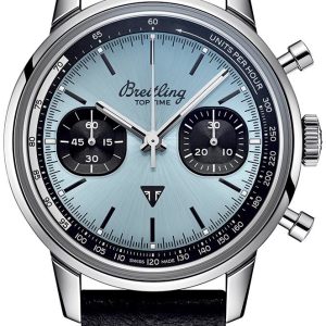 Breitling Herrklocka A233111A1C1X1 Top Time Triumph Blå/Läder Ø42