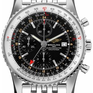 Breitling Herrklocka A24322121B1A1 Navitimer Gmt Svart/Stål Ø46 mm