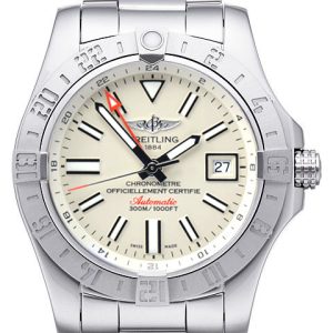 Breitling Herrklocka A3239011.G778.170A Avenger II GMT Beige/Stål