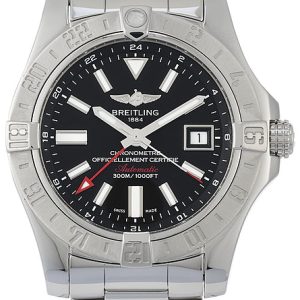 Breitling Herrklocka A32390111B1A1 Avenger Ii Gmt Svart/Stål Ø43 mm