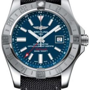 Breitling Herrklocka A32390111C1W1 Avenger Ii Gmt Blå/Gummi Ø43 mm