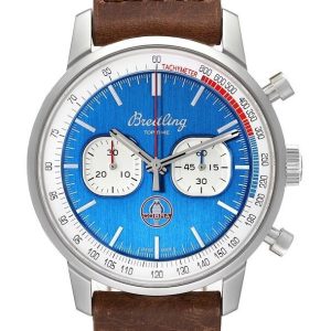 Breitling Herrklocka A41315A71C1X2 Premier Top Time Blå/Läder Ø40