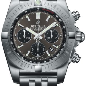 Breitling Herrklocka AB0115101F1A1 Chronomat 44 Grå/Stål Ø44 mm