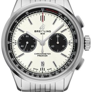 Breitling Herrklocka AB0118221G1A1 Premier Chronograph 42