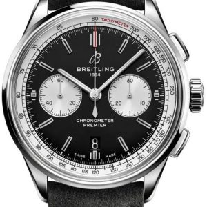 Breitling Herrklocka AB0118371B1X2 Premier B01 Chronograph 42