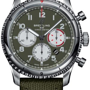 Breitling Herrklocka AB01192A1L1X2 Aviator 8 B01 Chronograph 43