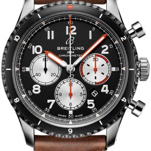 Breitling Herrklocka AB01194A1B1X2 Aviator 8 B01 Chronograph 43