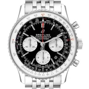 Breitling Herrklocka AB0121211B1A1 Navitimer 01 Svart/Stål Ø43 mm