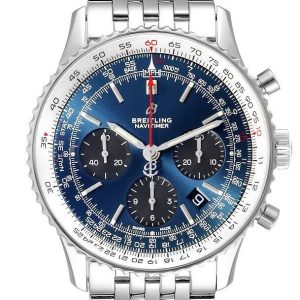 Breitling Herrklocka AB0121211C1A1 Navitimer 01 Blå/Stål Ø43 mm