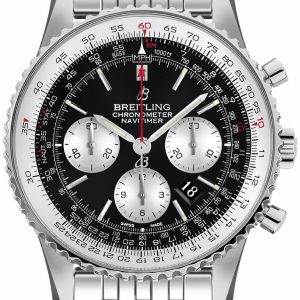 Breitling Herrklocka AB0127211B1A1 Navitimer 01 46Mm Svart/Stål Ø46