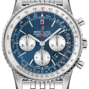 Breitling Herrklocka AB0127211C1A1 Navitimer 01 46Mm Blå/Stål Ø46