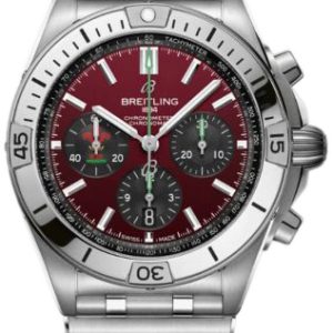 Breitling Herrklocka AB0134A61K1A1 Chronomat B01 42 Six Nation