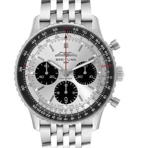 Breitling Herrklocka AB0138241G1A1 Navitimer B01 Chronograph 43