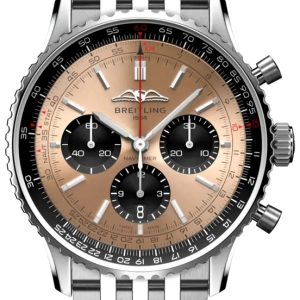 Breitling Herrklocka AB0138241K1A1 Navitimer B01 Chronograph 43