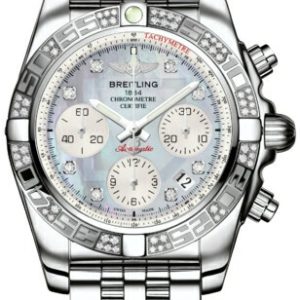 Breitling Herrklocka AB0140AA-G712-378A Chronomat 41 Stål Ø41 mm