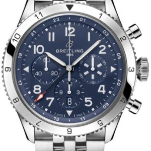 Breitling Herrklocka AB04451A1C1A1 Super Avi B04 Chronograph Gmt 46