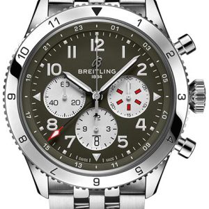 Breitling Herrklocka AB04452A1L1A1 Super Avi B04 Chronograph Gmt 46