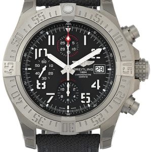 Breitling Herrklocka E13383101M2W1 Avenger Bandit Svart/Gummi Ø45 mm