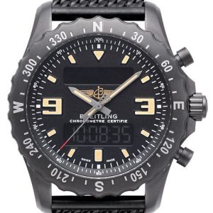 Breitling Herrklocka M7836622-BD39-159M Svart/Stål Ø46 mm