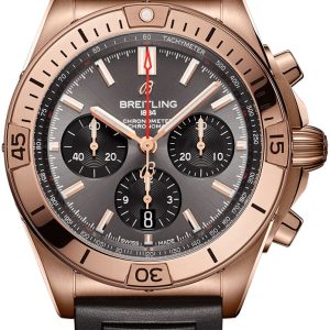 Breitling Herrklocka RB0134101B1S1 Chronomat B01 42 Grå/Gummi Ø42 mm