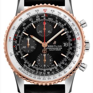 Breitling Herrklocka U13324211B1X1 Navitimer 01 Svart/Läder Ø41 mm