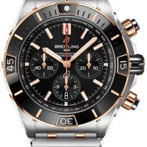 Breitling Herrklocka UB0136251B1U1 Super Chronomat B01 44 Svart/18