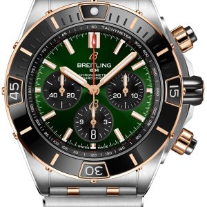 Breitling Herrklocka UB0136251L1U1 Super Chronomat B01 44 Grön/18