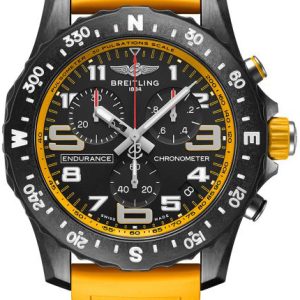 Breitling Herrklocka X82310A41B1S1 Professional Endurance Svart/Gummi