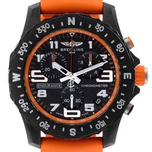 Breitling Herrklocka X82310A51B1S1 Professional Endurance Svart/Gummi