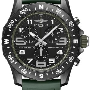 Breitling Herrklocka X82310D31B1S1 Professional Endurance Svart/Gummi