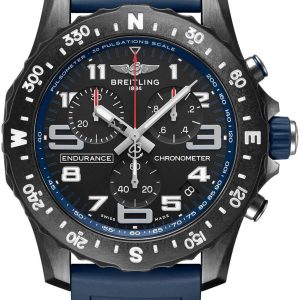 Breitling Herrklocka X82310D51B1S1 Professional Endurance Svart/Gummi