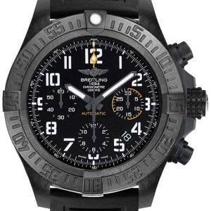 Breitling Herrklocka XB0170E41B1S1 Avenger Hurricane Svart/Gummi Ø50