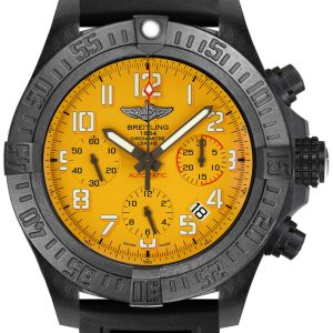 Breitling Herrklocka XB0170E41I1S1 Avenger Hurricane Gul/Gummi Ø50 mm