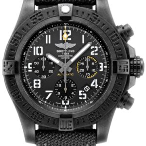 Breitling Herrklocka XB0180E41B1W1 Avenger Hurricane 45 Svart/Gummi