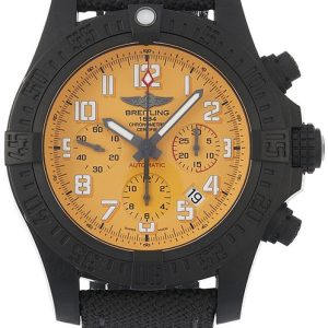 Breitling Herrklocka XB0180E41I1W1 Avenger Hurricane 45 Gul/Gummi