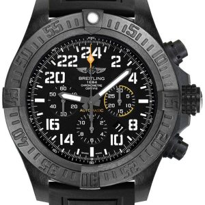 Breitling Herrklocka XB1210E41B1S2 Avenger Hurricane Svart/Gummi Ø50