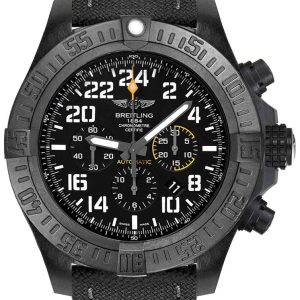 Breitling Herrklocka XB1210E41B1W1 Avenger Hurricane Svart/Gummi Ø50