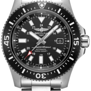 Breitling Herrklocka Y17393101B1A1 Superocean 44 Svart/Stål Ø44 mm