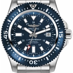 Breitling Herrklocka Y17393161C1A1 Superocean 44 Blå/Stål Ø44 mm