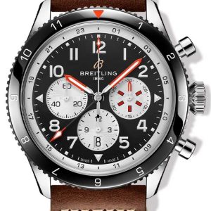 Breitling Herrklocka YB04451A1B1X1 Super AVI B04 Chronograph GMT 46