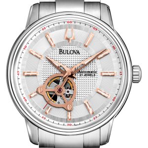 Bulova 96A143 Mechanical Vit/Stål Ø45 mm